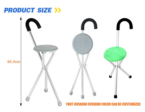 Quelle est la différence entre le rouleau en aluminium avec siège et un tabouret de béquille?
