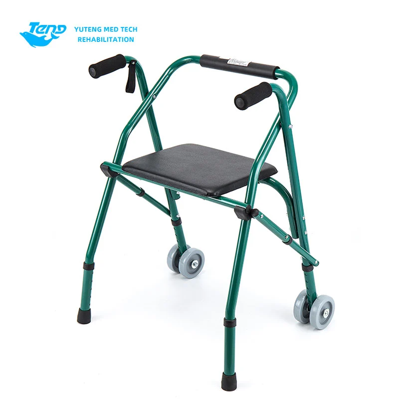 Walker en alliage en aluminium avec siège
