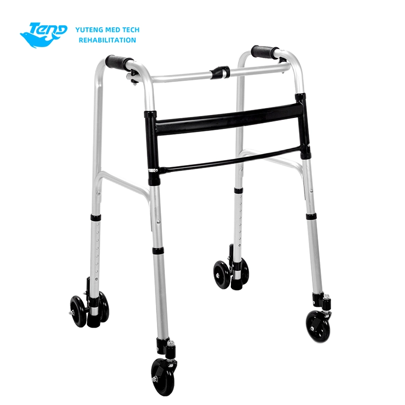 Marcheur pliable à quatre roues
