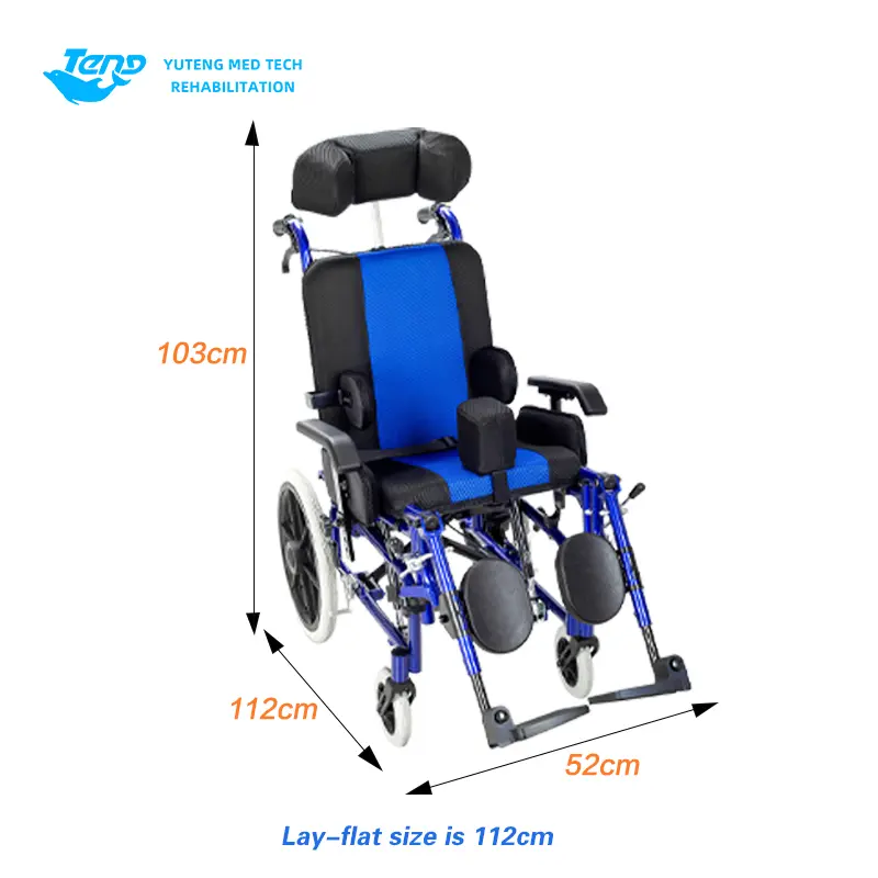 Boîtier en fauteuil roulant du dos haut